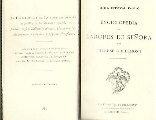 ENCICLOPEDIA DE LABORES DE SEÑORA