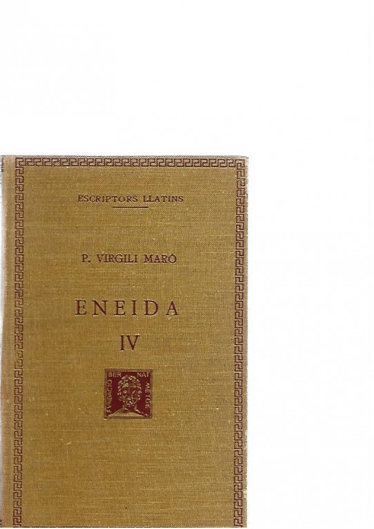 ENEIDA  4 Volums Obra Completa  (Virgili)