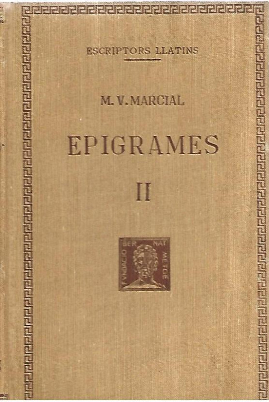 EPIGRAMES II  (Marcial)