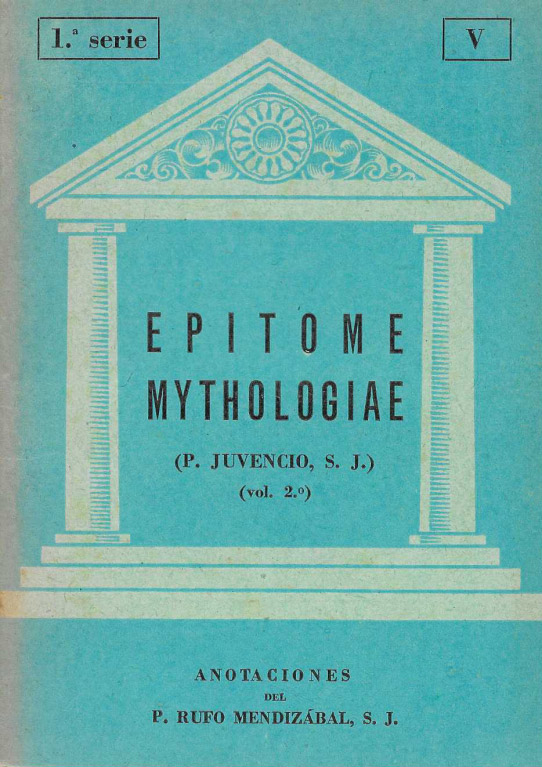 Epitome Mythologiae. Vol. 1º y 2º.  1ª serie, III (primer volúmen) y V (segundo volúmen)