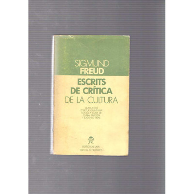 Escrits de la crítica de la cultura / Sigmund Freud