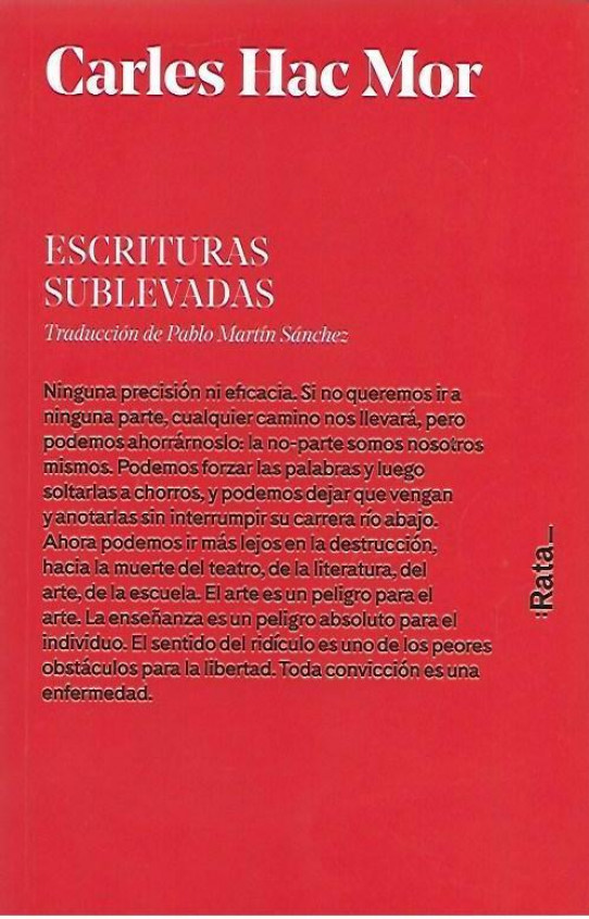 ESCRITURAS SUBLEVADAS