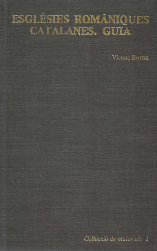 ESGLESIES ROMANIQUES CATALANES. GUIA