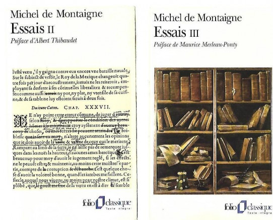 ESSAIS 3 Volumes  / ENSAYOS 3 Volumenes   (Montaigne)
