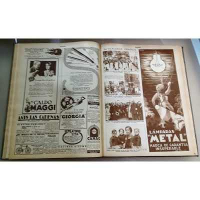 Estampa. Revista gráfica y literaria de la actualidad española y mundial.
