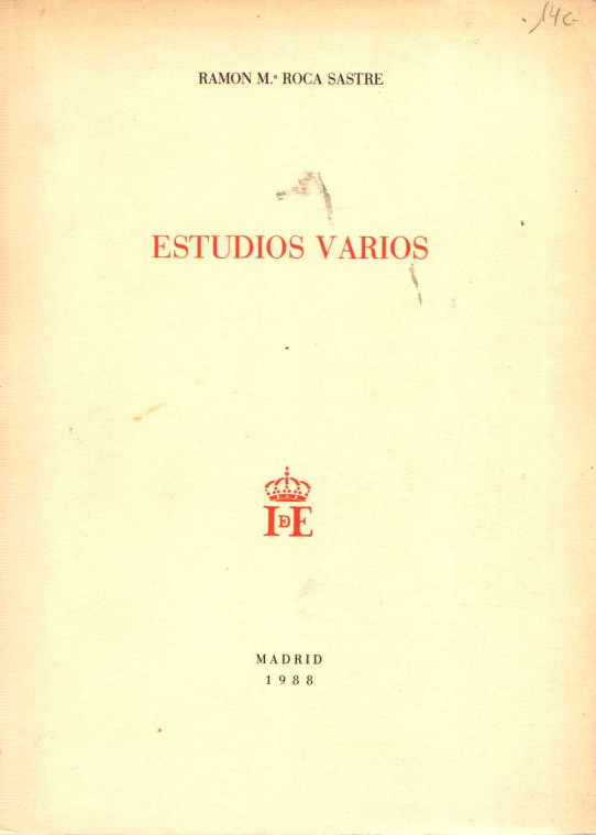 ESTUDIOS VARIOS