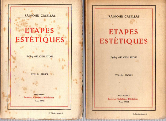 ETAPES ESTÈTIQUES 2 VOLUMS