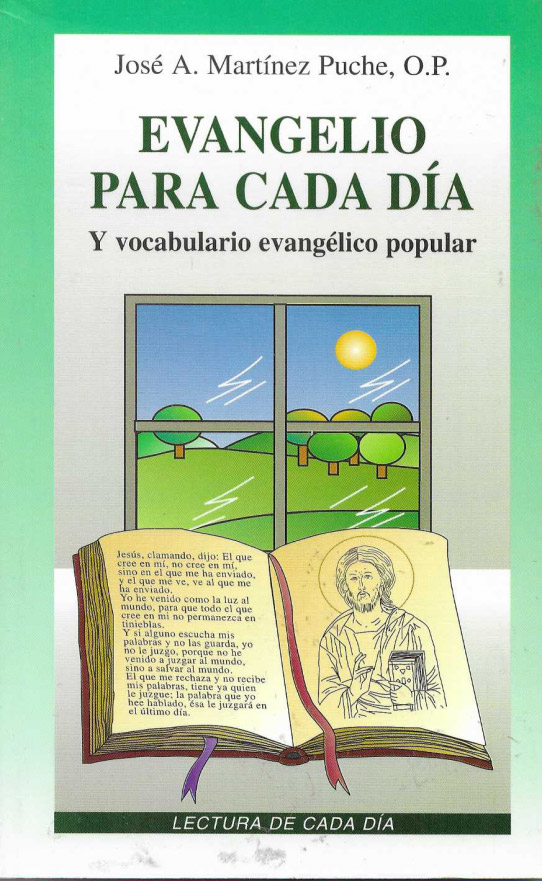 Evangelio para cada día. Y vocabulario evangélico popular.