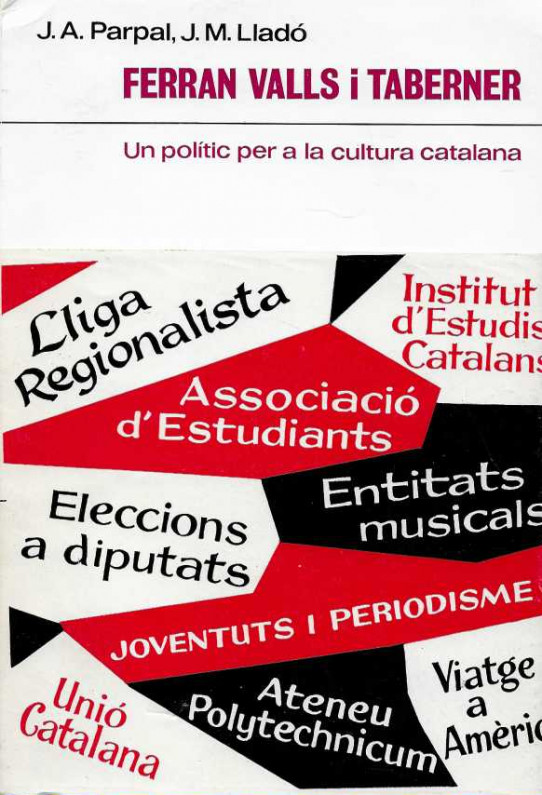 FERRAN VALLS I TABERNER. UN POLÍTIC PER A LA CULTURA CATALANA.