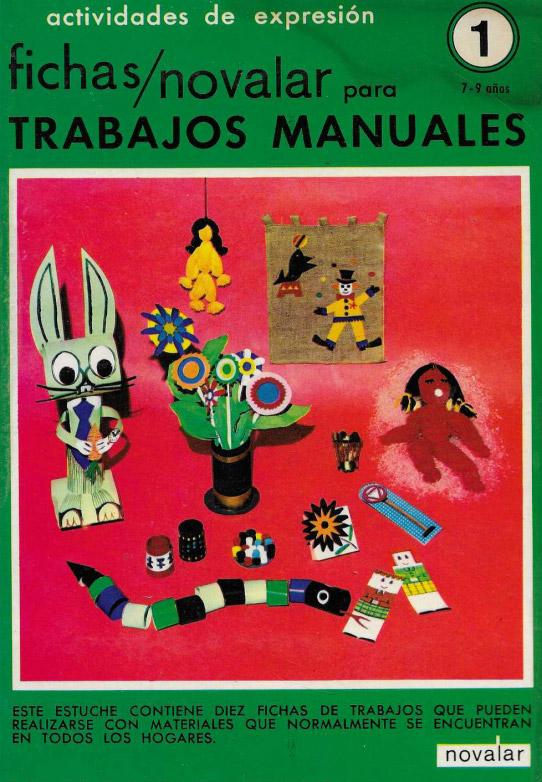 Fichas Novalar para Trabajos manuales. Actividades de expresión. 1. 7-9 años.