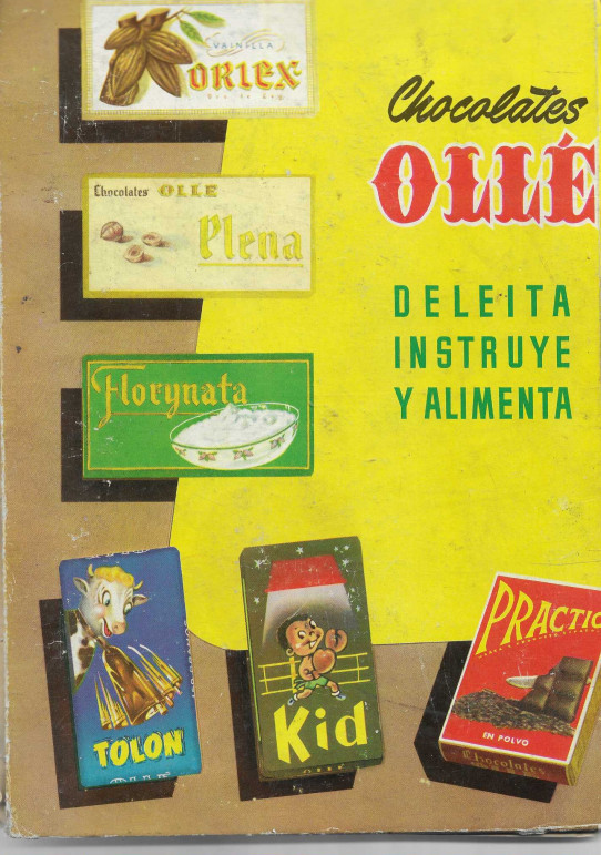 Figuras históricas. Héroes de la Independencia. II Álbum. Chocolates Ollé