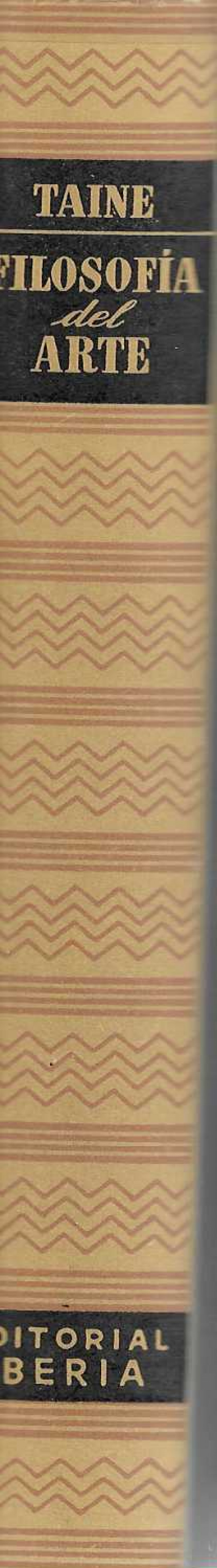 Filosofía del arte.