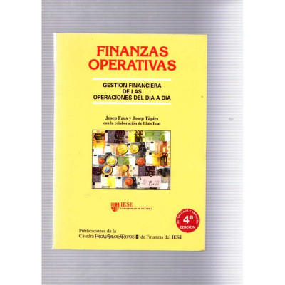 Finanzas operativa / Josep Faus · Josep Tàpies