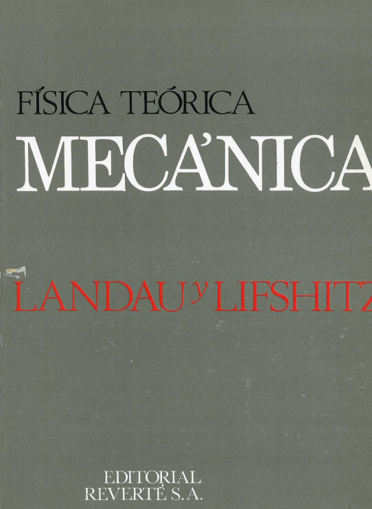 Física Teórica. Mecánica.