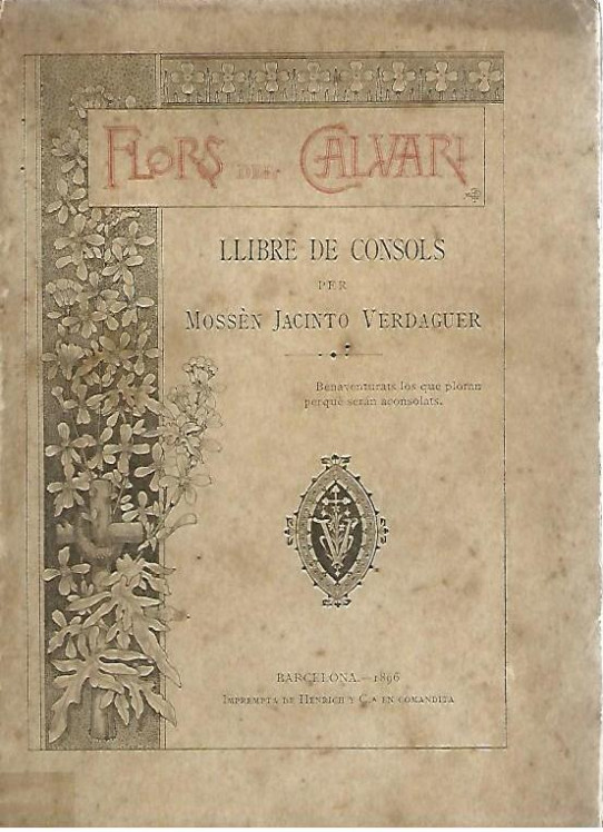 FLORS DEL CALVARI -LLIBRE DE CONSOLS-