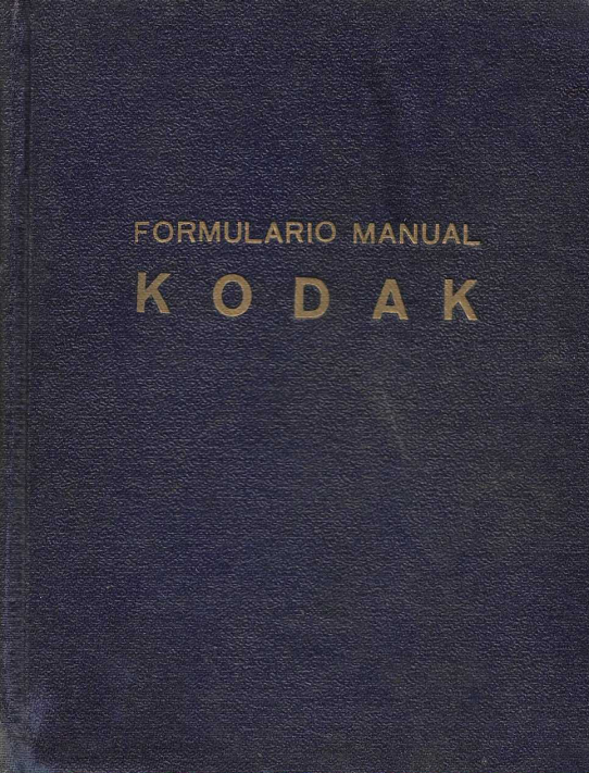 Formulario manual Kodak.