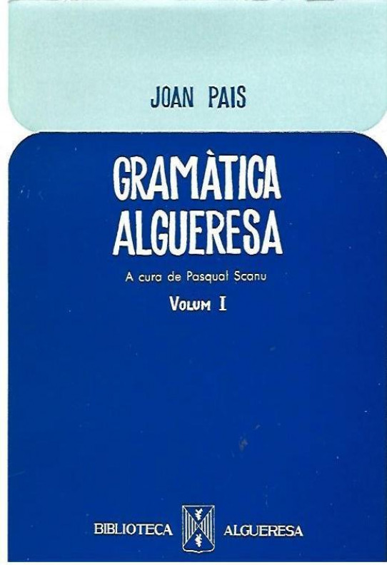 GRAMATICA ALGUERESA Volum 1