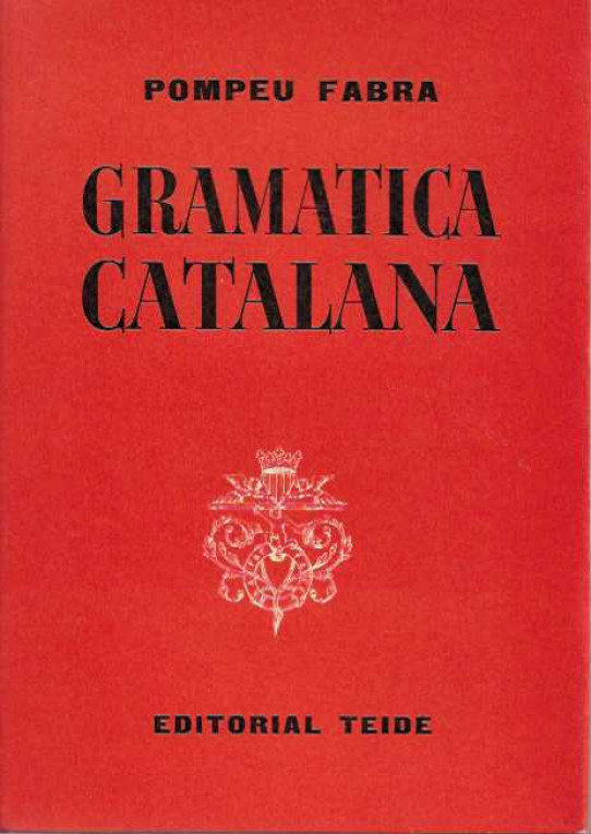 GRAMATICA CATALANA       --------------------en perfecte estat-------