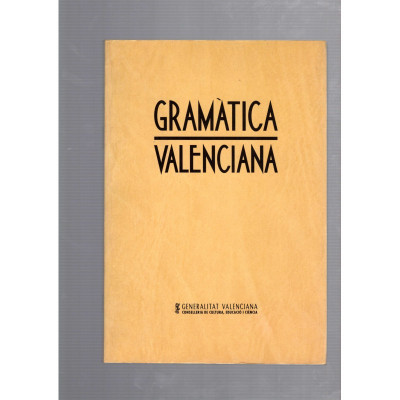 Gramática valenciana