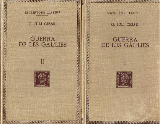 GUERRA DE LES GAL.LIES 3 Volums (OBRA COMPLETA)  (G. Juli Cesar)