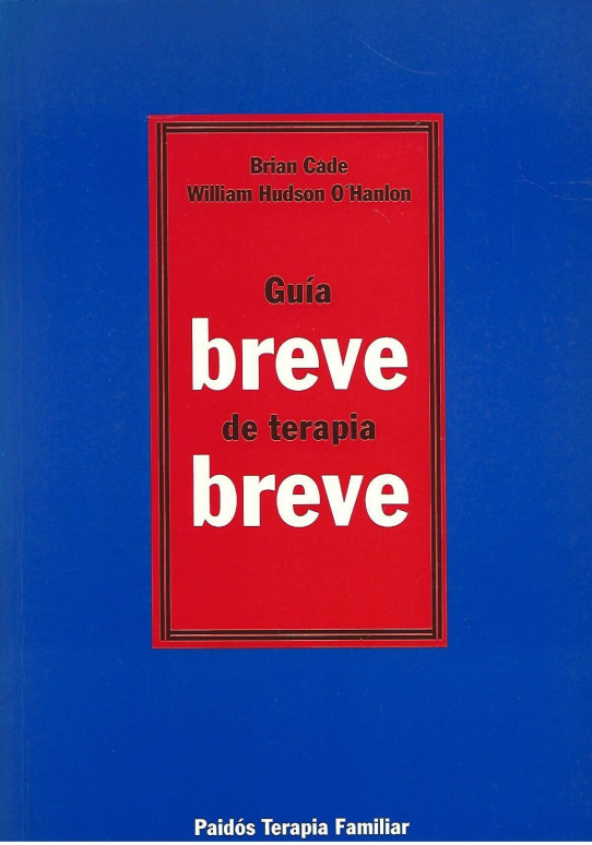 GUIA BREVE DE TERAPIA BREVE