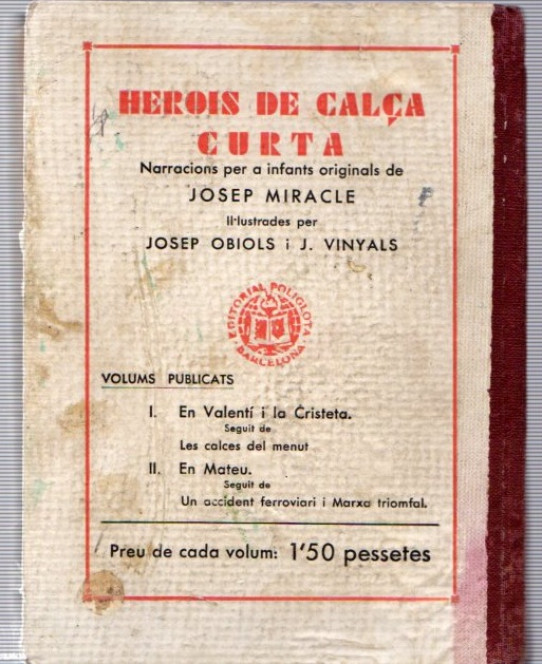 HEROIS DE CALÇA CURTA - EN VALENTI I LA CRISTETA