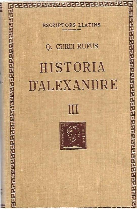 HISTORIA D'ALEXANDRE  Volum III