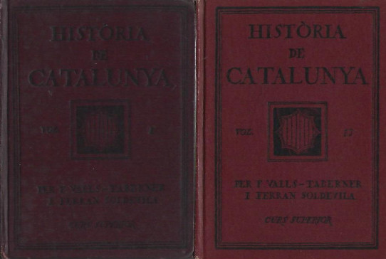 HISTÒRIA DE CATALUNYA (2 VOLUMS)