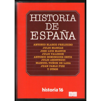 Historia de España / Antonio Blanco Freijeiro et al