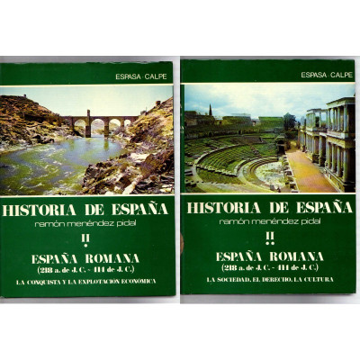 Historia de España Menéndez Pidal. España romana (2 vols) / María del Carmen Carlé. et al.