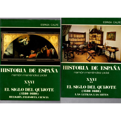 Historia de España Menéndez Pidal. XXVI. El Siglo del Quijote / Cepeda Adán, Jose y otros