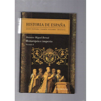 Historia de España V.3 / Josep Fontana y Ramón Villares