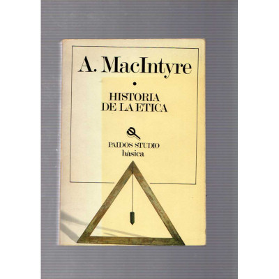 Historia de la ética / Alasdair McIntyre