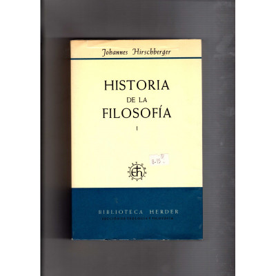 Historia de la filosfia