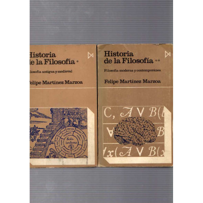 Historia de la Filosofía (2 volúmenes) / Felipe Martínez Marzoa