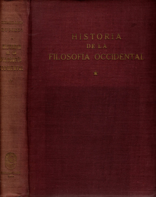 HISTORIA DE LA FILOSOFIA OCCIDENTAL