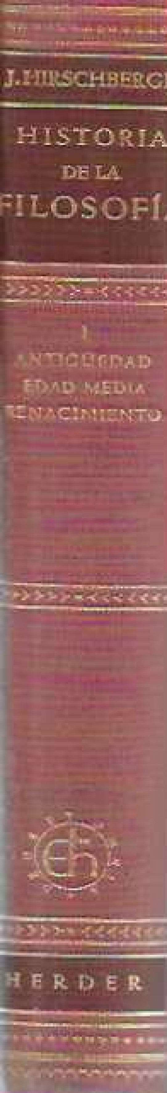 HISTORIA DE LA FILOSOFÍA . Sección de Teología y Filosofía. Volumen 13.