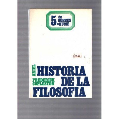 Historia de la filosofía · 5 de Hobbes a Hume / Frederick Copleston