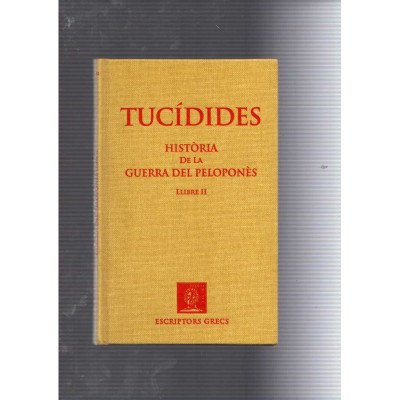 Història de la Guerra del Peloponès · Llibre II / Tucídides