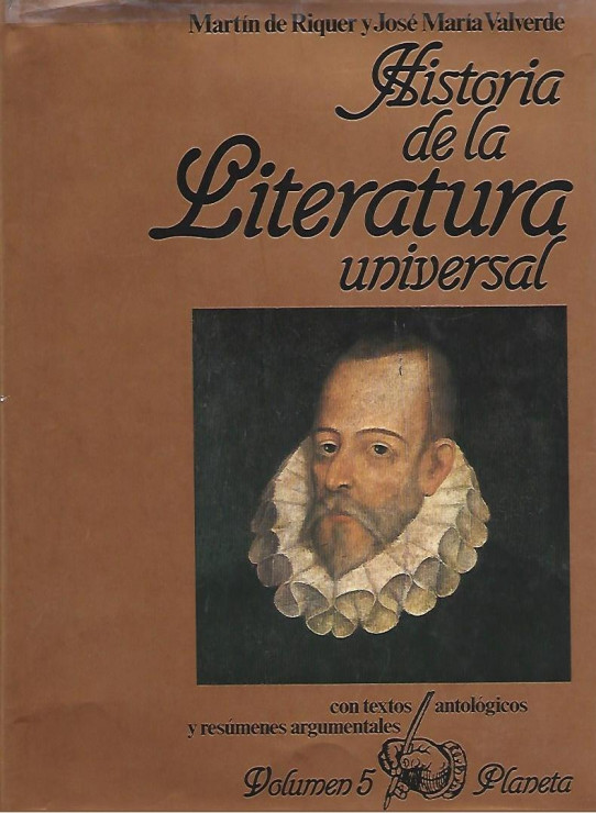 HISTORIA DE LA LITERATURA UNIVERSAL. Volumen 5. REFORMA, CONTRARREFORMA Y BARROCO