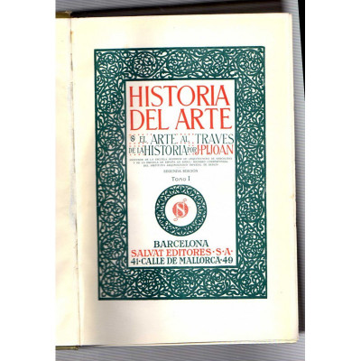 Historia del arte : el arte al traves de la historia / Pijoán, José