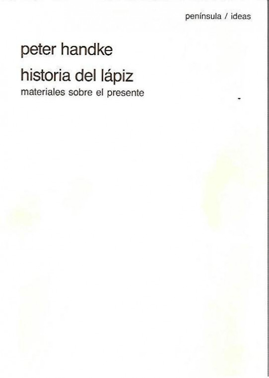 HISTORIA DEL LÁPIZ. MATERIALES SOBRE EL PRESENTE