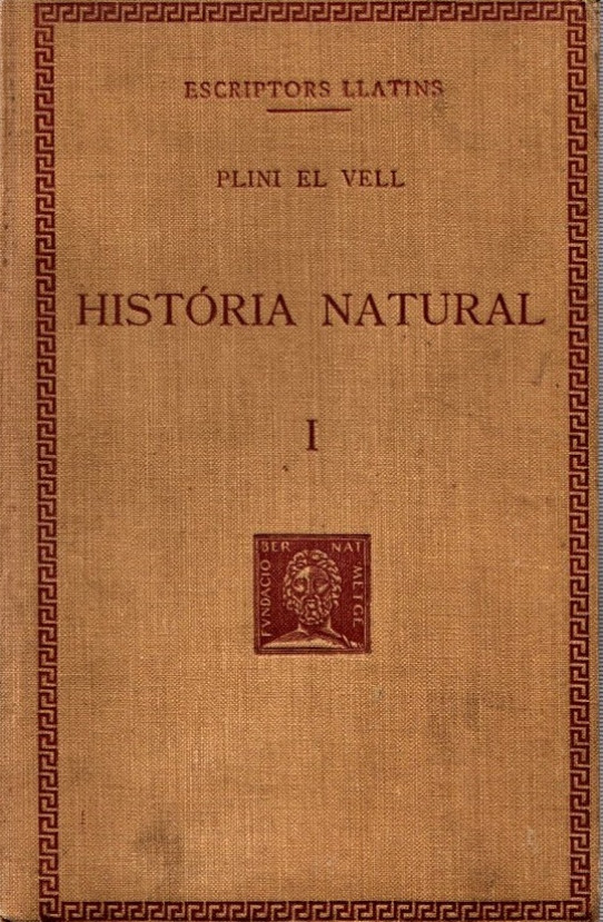 HISTÓRIA NATURAL Llibres I y II