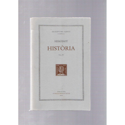 Història Vol. IV / Heròdot