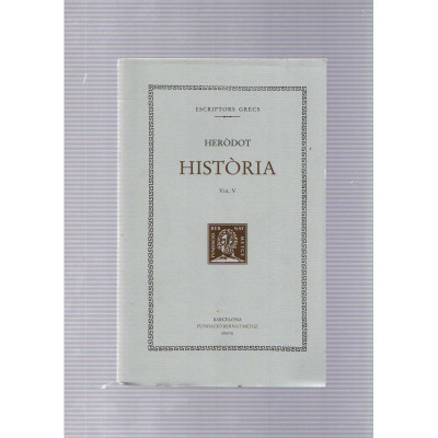 Història Vol. V / Heròdot