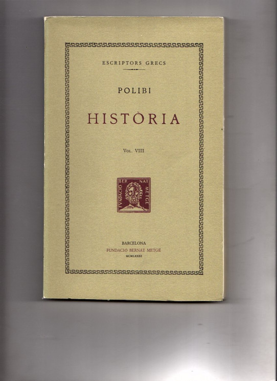 Historia vol. VIII (llibres XIII al XVI)