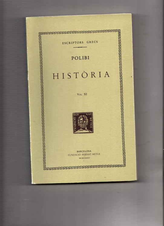 HISTORIA XI (llibres XXX al XXXVI)