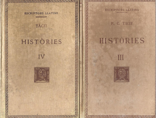 HISTORIES 4 Volums (obra completa) (Tacit)