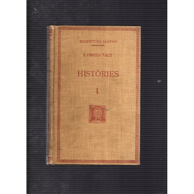 Històries I / P. Corneli Tàcit