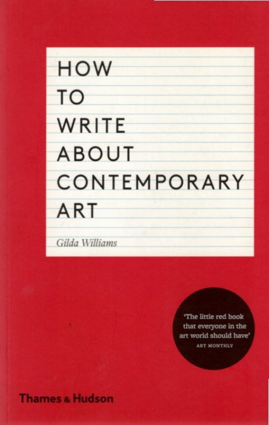 How to write about contemporary art